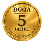 DGQA Zertifizierungsjahre