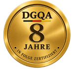 DGQA Zertifizierungsjahre